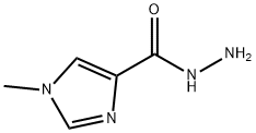 1H-Imidazole-4-carboxylicacid,1-methyl-,hydrazide(9CI) Struktur