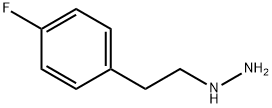 [2-(4-FLUORO-PHENYL)-ETHYL]-HYDRAZINE Struktur