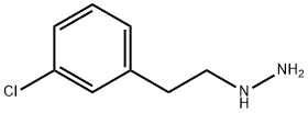 1-(3-chlorophenethyl)hydrazine hydrochloride Struktur