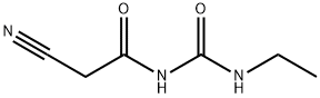 2-cyano-N-[(ethylamino)carbonyl]acetamide Struktur