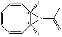 9-Azabicyclo[6.1.0]nona-2,4,6-triene, 9-acetyl-, cis- (9CI) Struktur