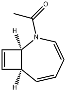 2-Azabicyclo[5.2.0]nona-3,5,8-triene, 2-acetyl-, cis- (9CI) Struktur