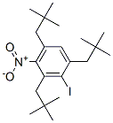 1,3,5-Tris(2,2-dimethylpropyl)-2-iodo-4-nitrobenzene Struktur