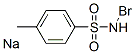 sodium N-bromo-p-toluenesulphonamidate Struktur