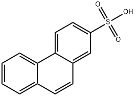 2-Phenanthrenesulfonic acid Struktur