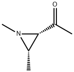 Ethanone, 1-(1,3-dimethyl-2-aziridinyl)-, cis- (9CI) Struktur