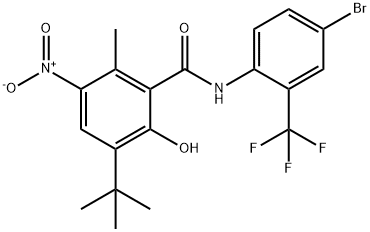 Bromoxanide Struktur