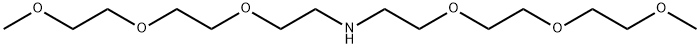 bis[2-[2-(2-methoxyethoxy)ethoxy]ethyl]amine Struktur