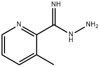 2-Pyridinecarboximidicacid,3-methyl-,hydrazide(9CI) Struktur