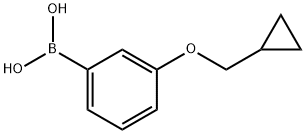 3-(CYCLOPROPYLMETHOXY)BENZENEBORONIC ACID Struktur