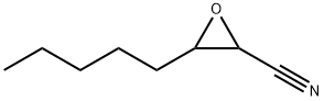 Oxiranecarbonitrile,  3-pentyl-  (9CI) Struktur