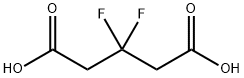 3,3-DIFLUOROPENTANEDIOIC ACID Struktur