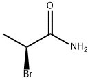 [S,(-)]-2-Bromopropionamide Struktur