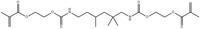 BIS(2-METHACRYLOXYETHYL)-N,N'-1,9-NONYLENE BISCARBAMATE Struktur