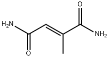 (E)-2-Methyl-2-butenediamide Struktur