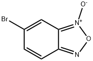 6-bromo-2,1,3-benzoxadiazole 1-oxide Struktur