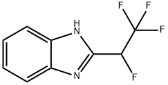 2-(1,1,2,2-tetrafluoroethyl)benzimidazole Struktur