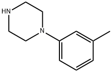 1-(3-METHYLPHENYL)PIPERAZINE Struktur