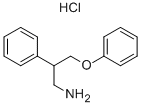 ALPHA-(PHENOXYMETHYL)PHENETHYLAMINE HYDROCHLORIDE Struktur