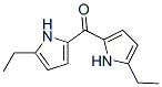 Methanone, bis(5-ethyl-1H-pyrrol-2-yl)- (9CI) Struktur