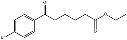 ETHYL 6-(4-BROMOPHENYL)-6-OXOHEXANOATE Struktur