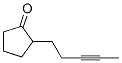 Cyclopentanone, 2-(3-pentynyl)- (9CI) Struktur