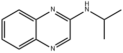 2-Quinoxalinamine,N-(1-methylethyl)-(9CI) Struktur