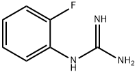 N-(2-FLUORO-PHENYL)-GUANIDINE Struktur