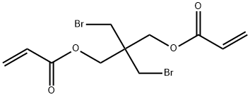 2,2-DIBROMONEOPENTYL GLYCOL DIACRYLATE Struktur