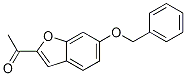 1-[6-(benzyloxy)-1-benzofuran-2-yl]ethan-1-one Struktur