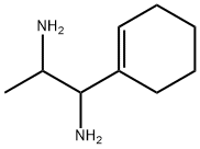 1,2-Propanediamine,  1-(1-cyclohexen-1-yl)- Struktur