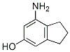 1H-Inden-5-ol, 7-amino-2,3-dihydro- (9CI) Struktur