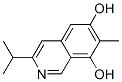 6,8-Isoquinolinediol, 7-methyl-3-(1-methylethyl)- (9CI) Struktur