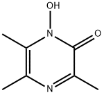 2(1H)-Pyrazinone,  1-hydroxy-3,5,6-trimethyl- Struktur