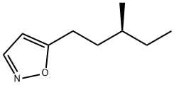 Isoxazole, 5-(3-methylpentyl)-, (S)- (9CI) Struktur