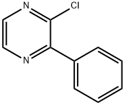 2-chloro-3-phenylpyrazine Struktur