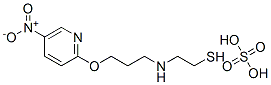 2-[3-(5-Nitro-2-pyridyloxy)propyl]aminoethanethiol sulfate Struktur