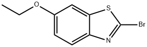 2-BROMO-6-ETHOXYBENZOTHIAZOLE Struktur