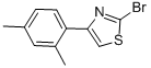 2-BROMO-4-(2,4-DIMETHYL-PHENYL)-THIAZOLE Struktur