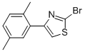 2-BROMO-4-(2,5-DIMETHYLPHENYL)THIAZOLE Struktur