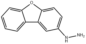 Hydrazine, 2-dibenzofuranyl- (9CI) Struktur