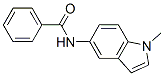 Benzamide, N-(1-methyl-1H-indol-5-yl)- (9CI) Struktur