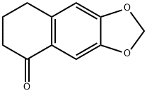 6,7-(METHYLENEDIOXY)-1-TETRALONE Struktur