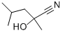 2-hydroxy-2,4-dimethylvaleronitrile Struktur