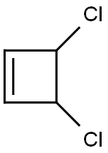 3,4-Dichlorocyclobutene Struktur