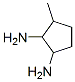 3-methylcyclopentane-1,2-diamine Struktur