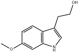 6-Methoxytrytophol  Struktur