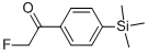 Ethanone, 2-fluoro-1-[4-(trimethylsilyl)phenyl]- (9CI) Struktur