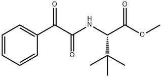 L-VALINE, 3-METHYL-N-(OXOPHENYLACETYL)-, METHYL ESTER Struktur