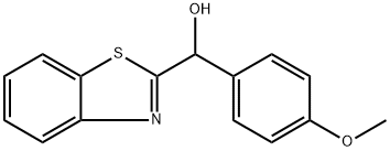 Benzo[D]Thiazol-2-Yl(4-Methoxyphenyl)Methanol Struktur